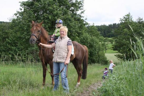 Reiten in der Natur