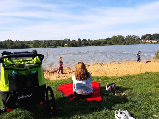 Unser See Cruiser für 2 Kids - ab damit an den See