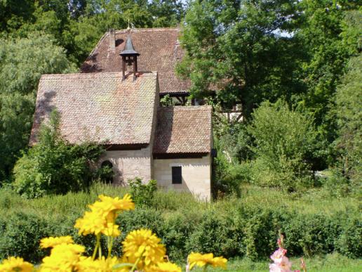 bei der Burgruine Leonrod